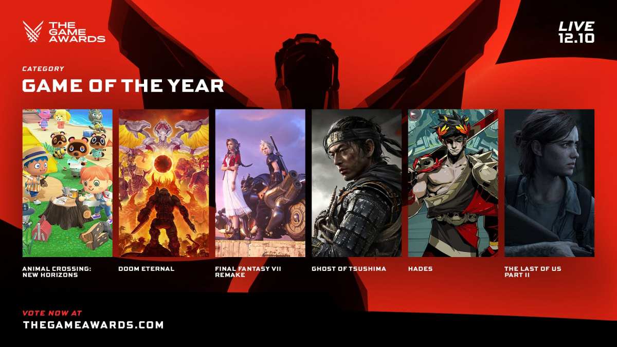 The Game Awards Reveals 2020 GOTY Nominations & More